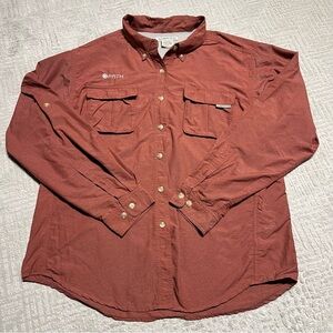 ExOfficio Air Strip Lite Women’s Long Sleeve Shirt Large